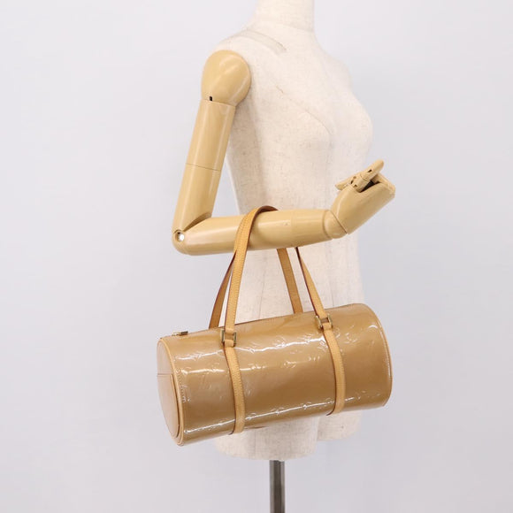 LOUIS VUITTON Monogram Vernis Bedford Hand Bag Noisette M91329 LV Auth am12276V