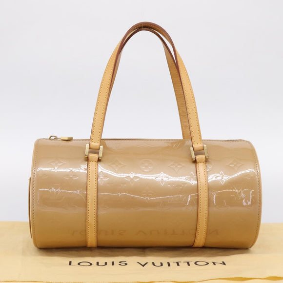 LOUIS VUITTON Monogram Vernis Bedford Hand Bag Noisette M91329 LV Auth am12276V