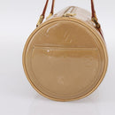 LOUIS VUITTON Monogram Vernis Bedford Hand Bag Noisette M91329 LV Auth am12276V-3