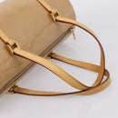 LOUIS VUITTON Monogram Vernis Bedford Hand Bag Noisette M91329 LV Auth am12276V-7