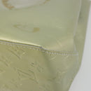 LOUIS VUITTON Monogram Vernis Reade PM Hand Bag Gris M91145 LV Auth am12277V-14