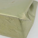 LOUIS VUITTON Monogram Vernis Reade PM Hand Bag Gris M91145 LV Auth am12277V-16