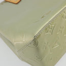 LOUIS VUITTON Monogram Vernis Reade PM Hand Bag Gris M91145 LV Auth am12277V-17