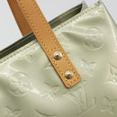 LOUIS VUITTON Monogram Vernis Reade PM Hand Bag Gris M91145 LV Auth am12277V-18