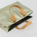 LOUIS VUITTON Monogram Vernis Reade PM Hand Bag Gris M91145 LV Auth am12277V-6