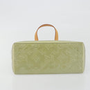 LOUIS VUITTON Monogram Vernis Reade PM Hand Bag Gris M91145 LV Auth am12277V-5