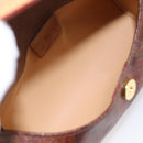 ETRO Paisley Hand Bag PVC Bordeaux Gold Auth am12279V-15
