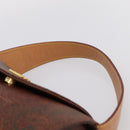 ETRO Paisley Hand Bag PVC Bordeaux Gold Auth am12279V-8