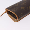 LOUIS VUITTON Monogram Pochette Twin PM Shoulder Bag M51854 LV Auth am12281V-16