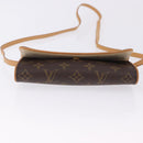 LOUIS VUITTON Monogram Pochette Twin PM Shoulder Bag M51854 LV Auth am12281V-5