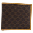 CELINE Macadam Wallet PVC Leather Brown Beige Auth am12282V-1