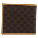 CELINE Macadam Wallet PVC Leather Brown Beige Auth am12282V-2