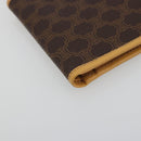 CELINE Macadam Wallet PVC Leather Brown Beige Auth am12282V-14
