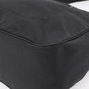 PRADA Shoulder Bag Nylon Black Silver Auth am12283V-9