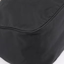PRADA Shoulder Bag Nylon Black Silver Auth am12283V-14