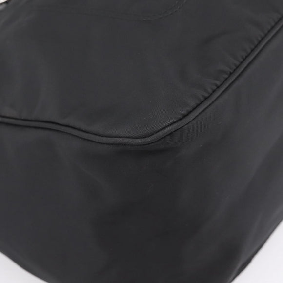 PRADA Shoulder Bag Nylon Black Silver Auth am12283V