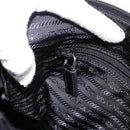 PRADA Shoulder Bag Nylon Black Silver Auth am12283V-22