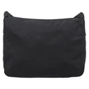 PRADA Shoulder Bag Nylon Black Silver Auth am12283V-2