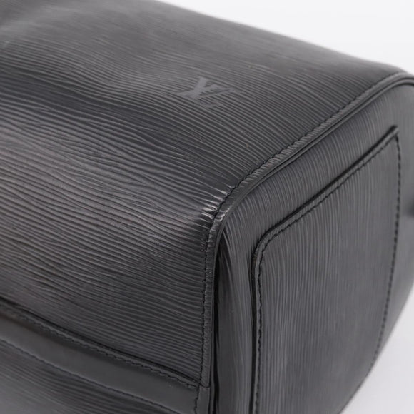 LOUIS VUITTON Epi Speedy 35 Hand Bag Noir Black M42992 LV Auth am12284V