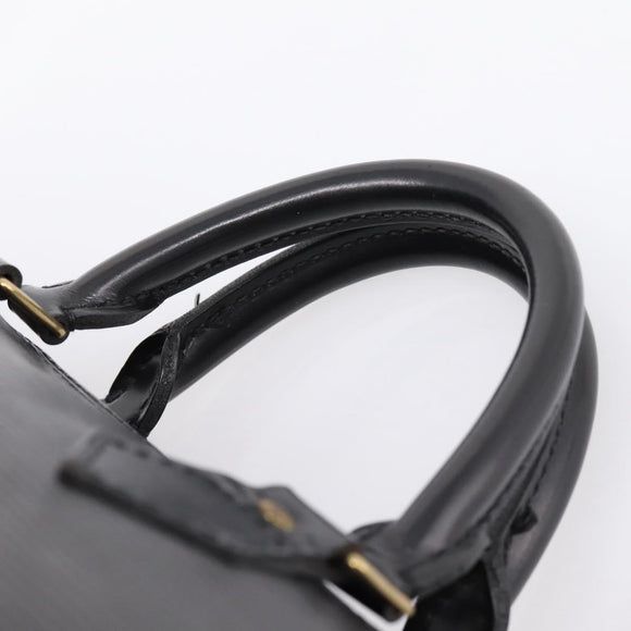 LOUIS VUITTON Epi Speedy 35 Hand Bag Noir Black M42992 LV Auth am12284V