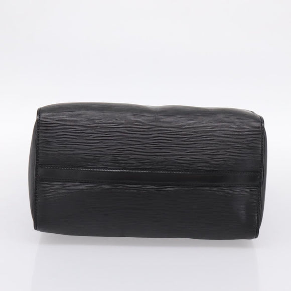 LOUIS VUITTON Epi Speedy 35 Hand Bag Noir Black M42992 LV Auth am12284V