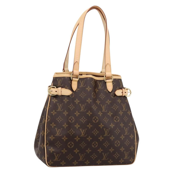 LOUIS VUITTON Monogram Batignolles Vertical Tote Bag M51153 LV Auth am12292V
