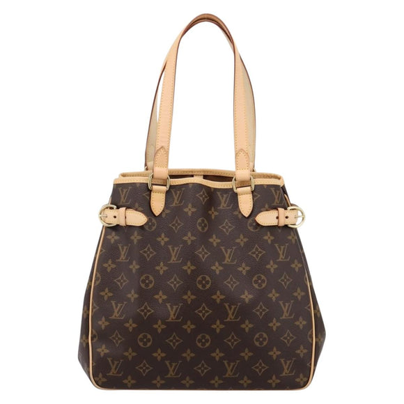 LOUIS VUITTON Monogram Batignolles Vertical Tote Bag M51153 LV Auth am12292V