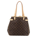 LOUIS VUITTON Monogram Batignolles Vertical Tote Bag M51153 LV Auth am12292V-2