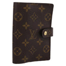 LOUIS VUITTON Monogram Agenda PM Day Planner Cover R20005 LV Auth am12293V-1