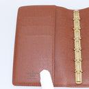 LOUIS VUITTON Monogram Agenda PM Day Planner Cover R20005 LV Auth am12293V-18