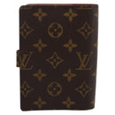 LOUIS VUITTON Monogram Agenda PM Day Planner Cover R20005 LV Auth am12293V-2