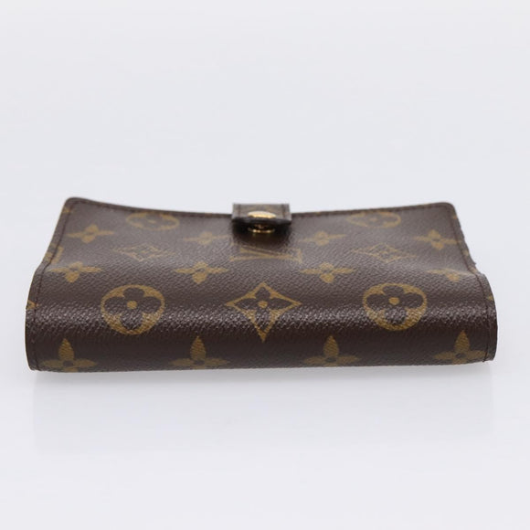 LOUIS VUITTON Monogram Agenda PM Day Planner Cover R20005 LV Auth am12293V
