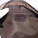 Christian Dior Trotter Romantic Hand Bag PVC Brown Silver Auth am12294SAM-16