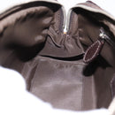 Christian Dior Trotter Romantic Hand Bag PVC Brown Silver Auth am12294SAM-19