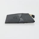 PRADA Card Coin Purse Saffiano Black Gold Tone Auth am12296M-3