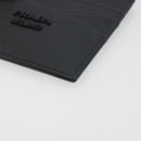 PRADA Card Coin Purse Saffiano Black Gold Tone Auth am12296M-7
