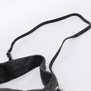 PRADA Shoulder Bag Leather 2way Black Silver 1BC133 Auth am12304SAM-10