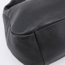PRADA Shoulder Bag Leather 2way Black Silver 1BC133 Auth am12304SAM-13