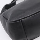 PRADA Shoulder Bag Leather 2way Black Silver 1BC133 Auth am12304SAM-15
