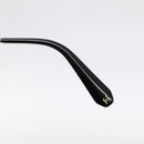 CHANEL Rimless Sunglasses Metal Gray Silver CC Auth am12308M-5