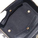 SAINT LAURENT Jewelry Case Accessory Case Canvas Brown Gold 344043 Auth am12314M-26
