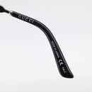 GUCCI Interlocking G Shelly Sunglasses Metal Black Silver Auth am12315M-10