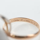 CARTIER Trinity Ring Au750 Gold Silver Auth am12316SM-10