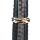CARTIER Trinity Ring Au750 Gold Silver Auth am12316SM-12