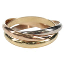 CARTIER Trinity Ring Au750 Gold Silver Auth am12316SM-2