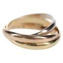 CARTIER Trinity Ring Au750 Gold Silver Auth am12316SM-4