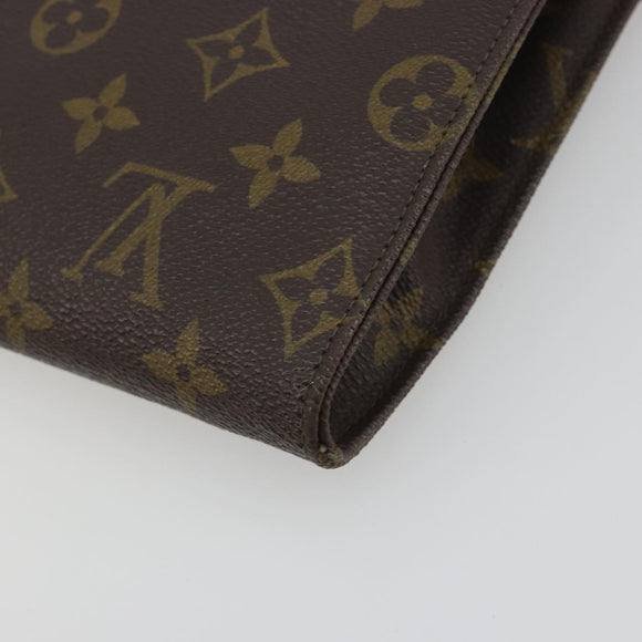 LOUIS VUITTON Monogram Envelope Clutch Bag USA limited LV Auth am12317A