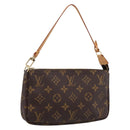 LOUIS VUITTON Monogram Pochette Accessoires Pouch M51980 LV Auth am12318V-1