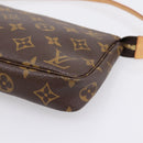 LOUIS VUITTON Monogram Pochette Accessoires Pouch M51980 LV Auth am12318V-10