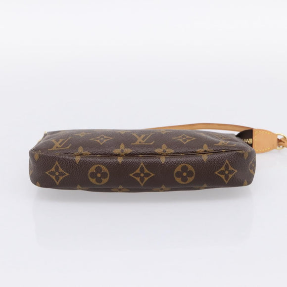LOUIS VUITTON Monogram Pochette Accessoires Pouch M51980 LV Auth am12318V